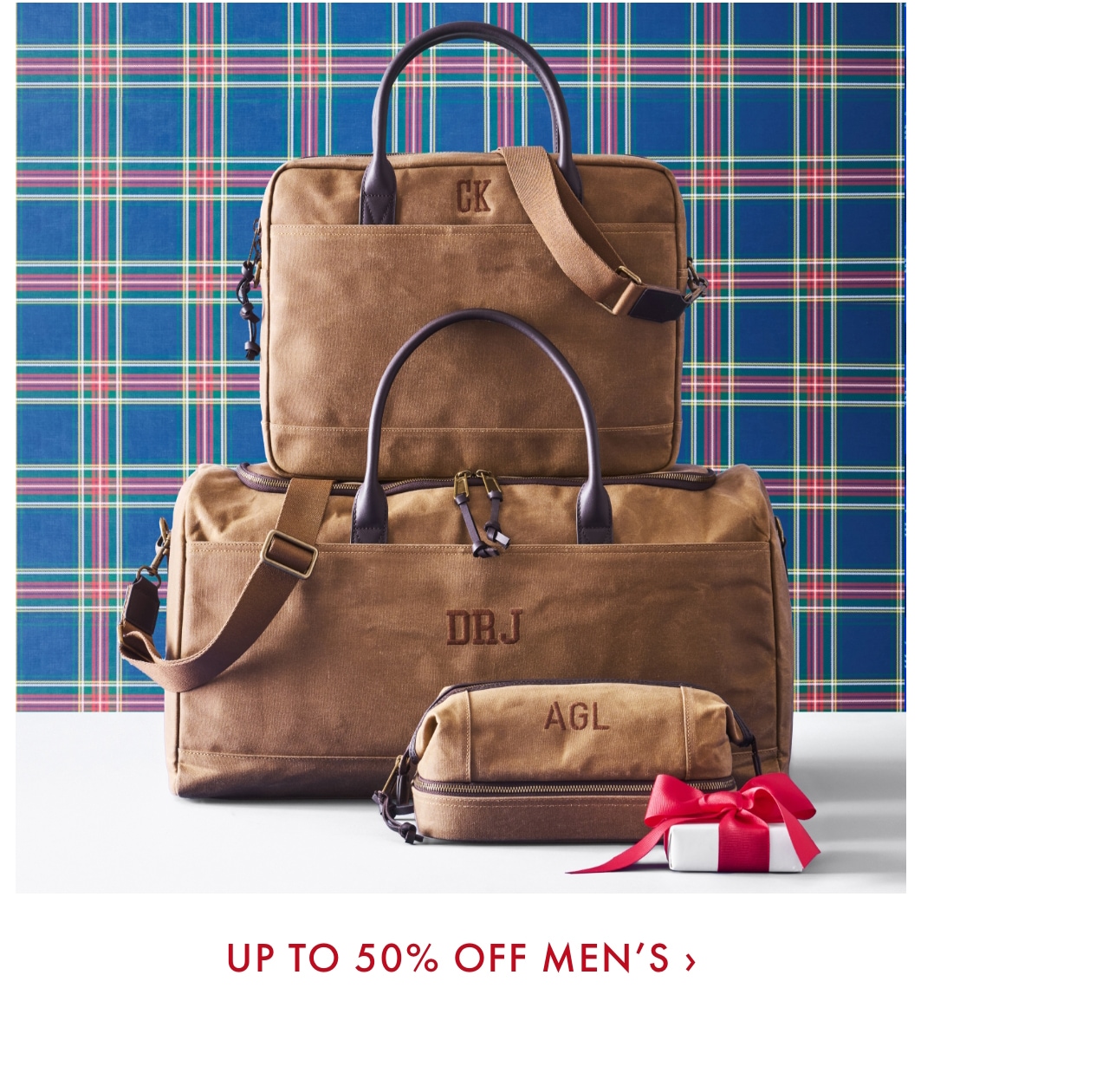 Up to 50% off Men's >