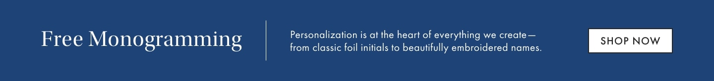 Free Monogramming >