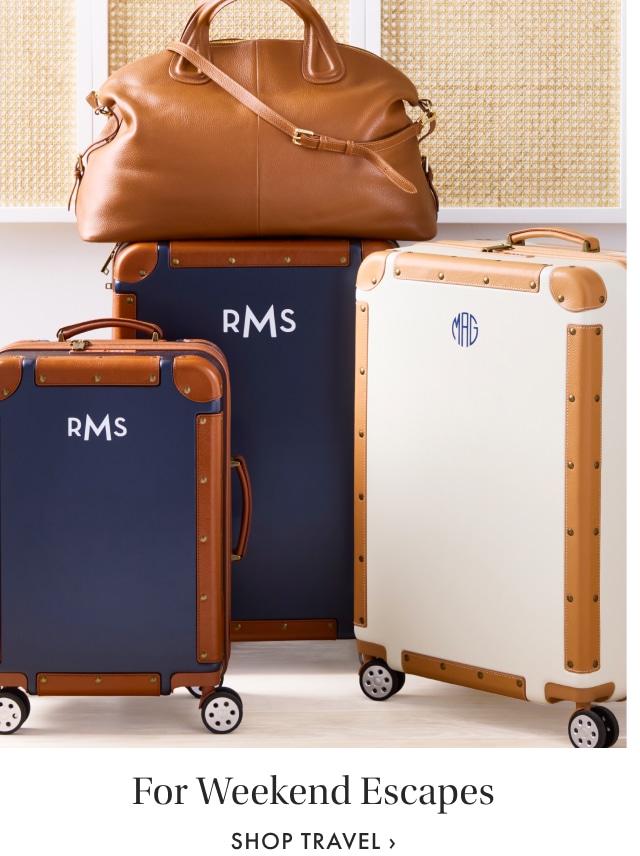 For Weekend Escapes. Shop Travel >