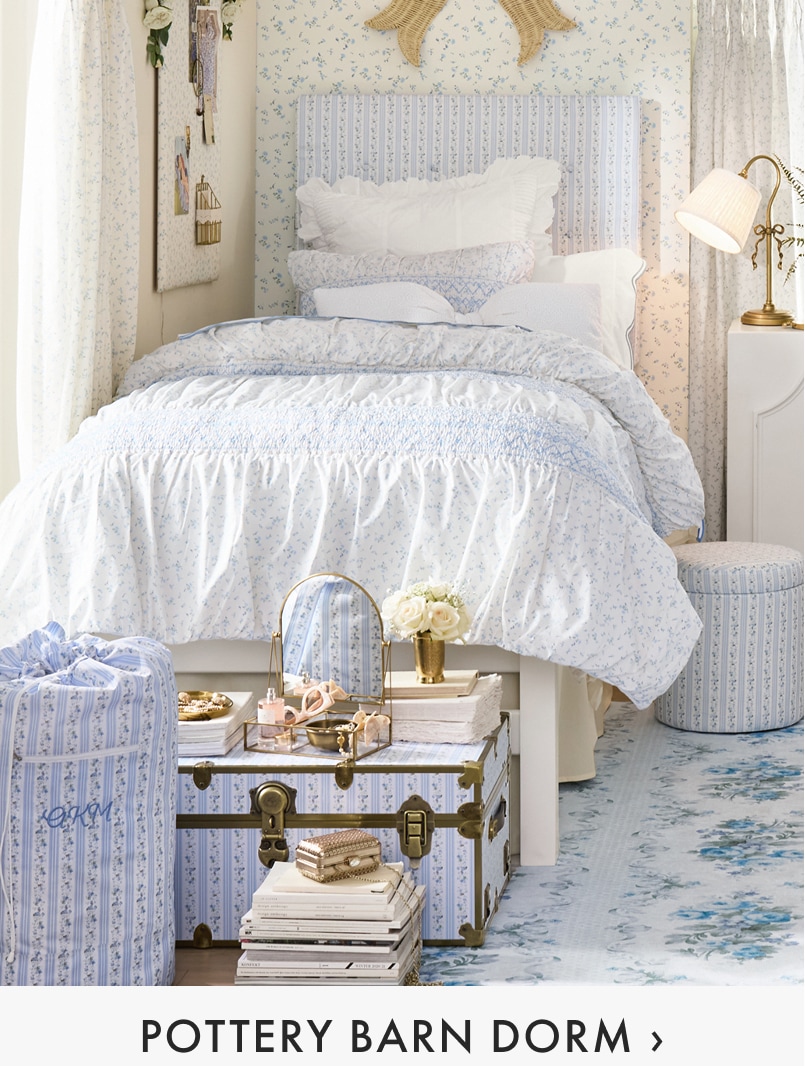 Pottery Barn Dorm >