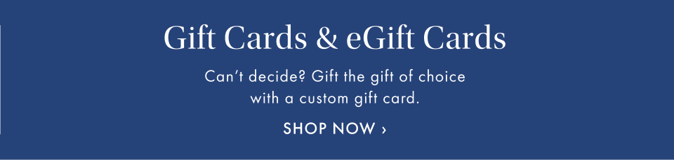 Gift Cards & eGift Cards
