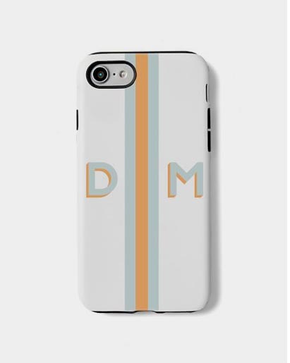 Personalized Striped Phone Case >