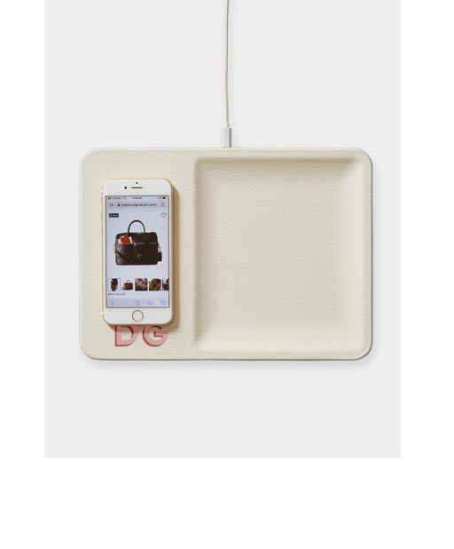 Courant Wireless Charging Accessory Tray, Shadow Printed >