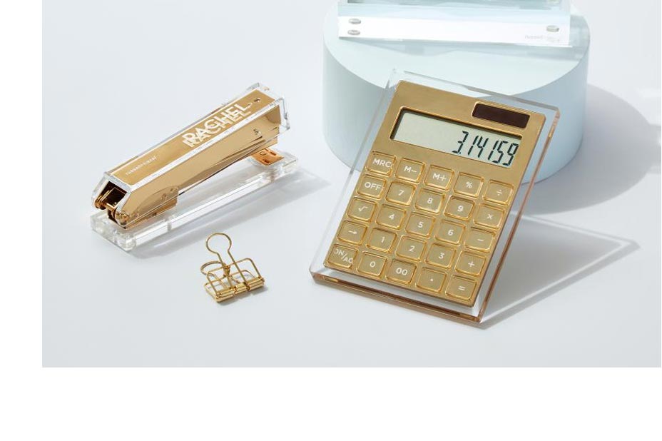 Acrylic Desk Accessories Set >