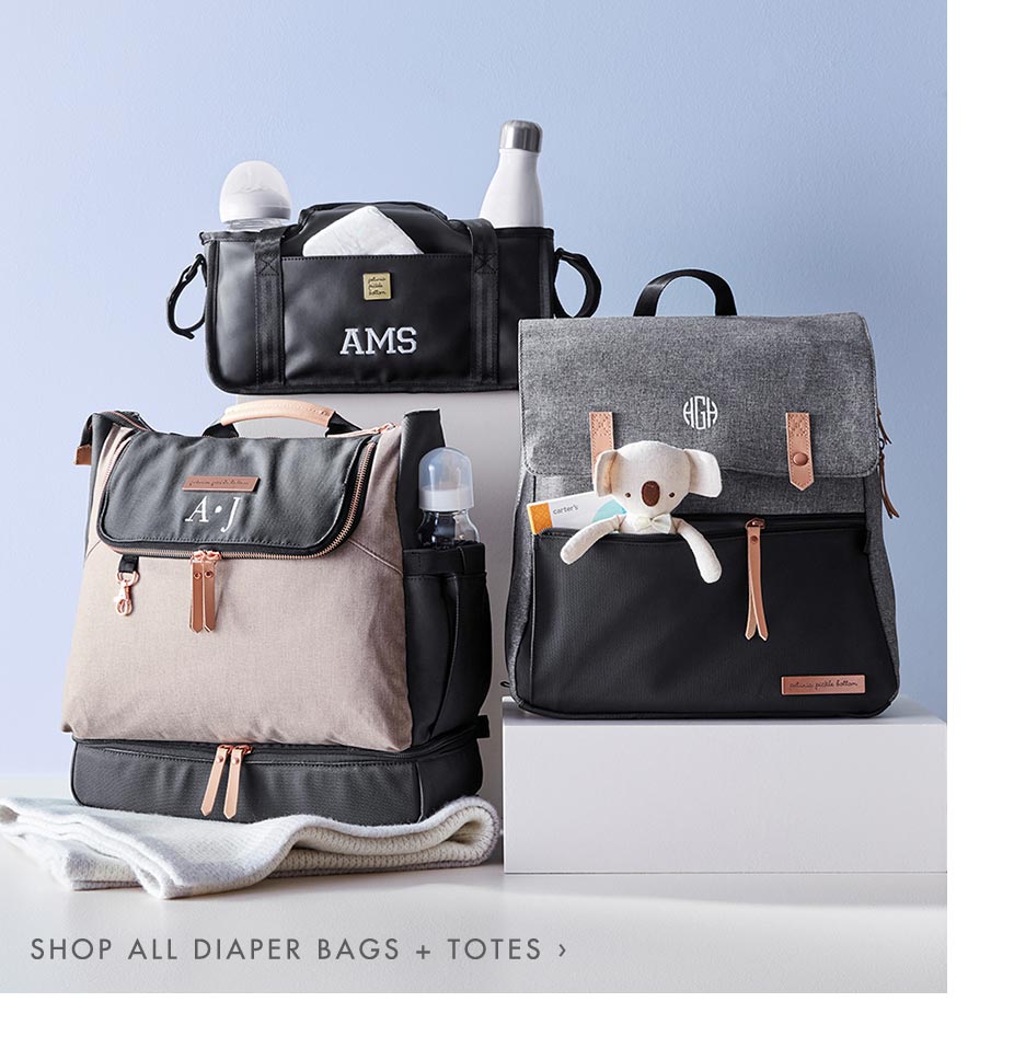 Shop All Diaper Bags + Totes >