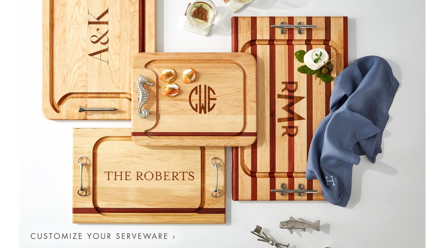 Customize Your Serveware >