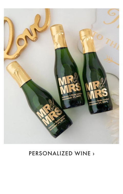 Personalized Wine Gifts >