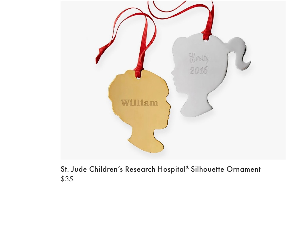 St Jude Children's Research Hospital Ornament >