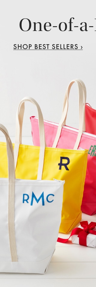 The Best Monogrammed Tote Bags, Luggage & Wallets