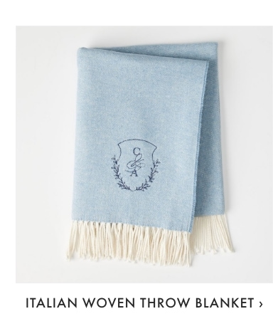 Italian Woven Throw >