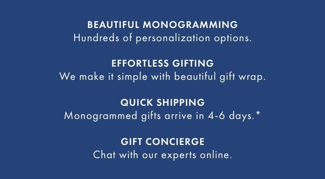 Monogrammed + Personalized Bags, Accessories + Gifts | Mark