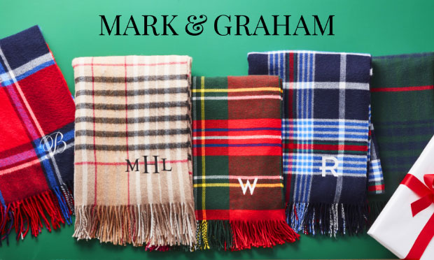 Plaid Holiday Throws egift Card