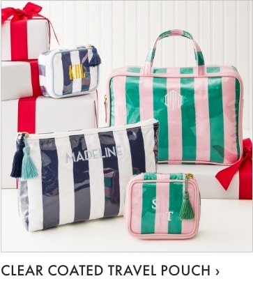 Clear Coated Travel Pouch > Clear Coated Travel Pouch >