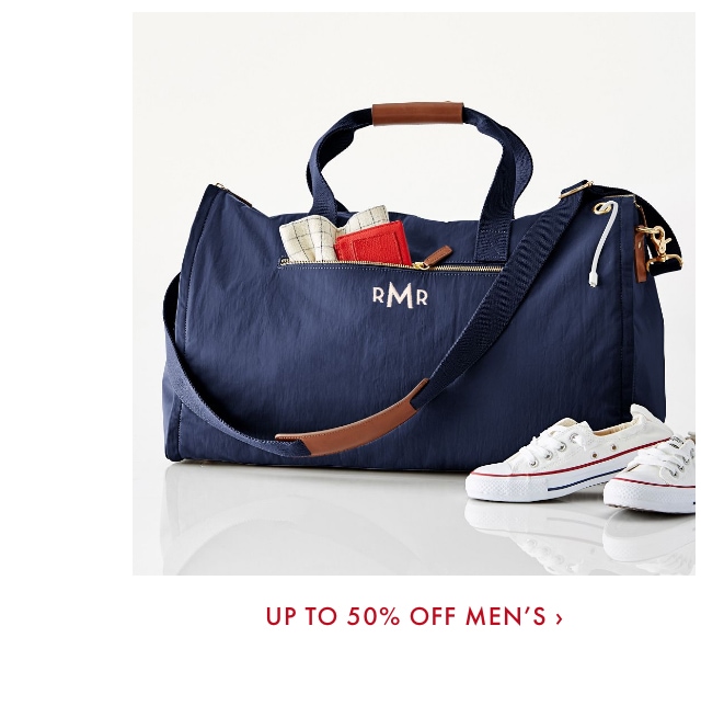 Up to 50% Off Men's >