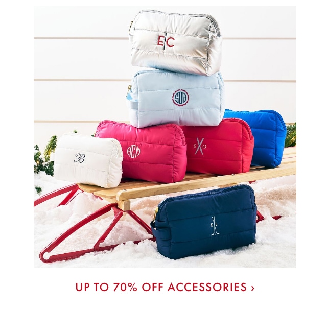 Up to 70% Off Accessories >