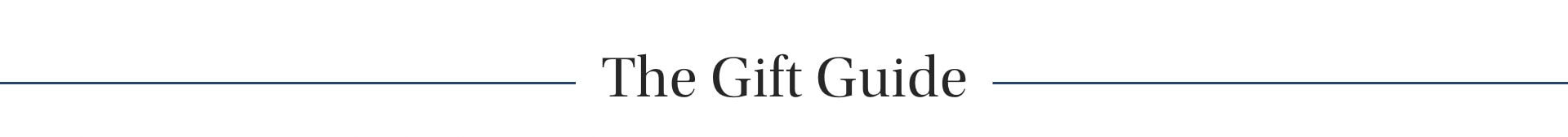The Gift Guide