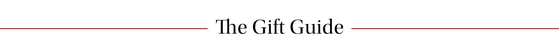 The Gift Guide