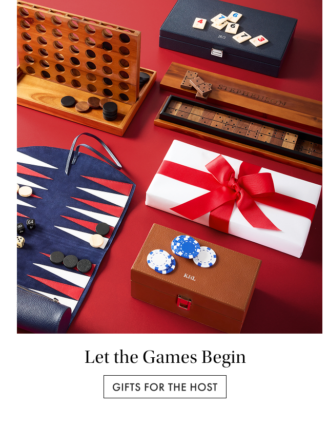 Let the Games Begin. Gifts for the Host >