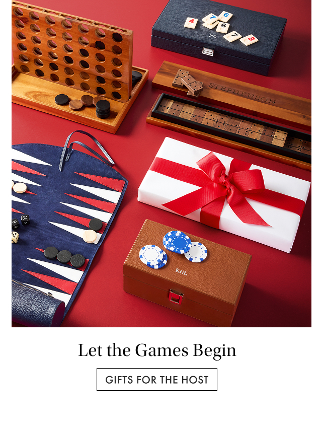 Let the Games Begin. Gifts for the Host >