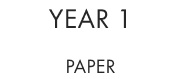 Year 1 - Paper