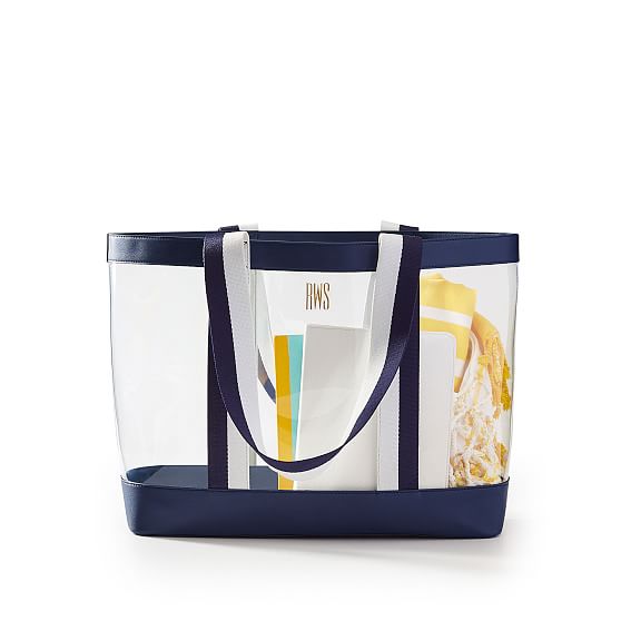 extra large clear tote bag