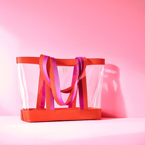 extra large clear tote bag