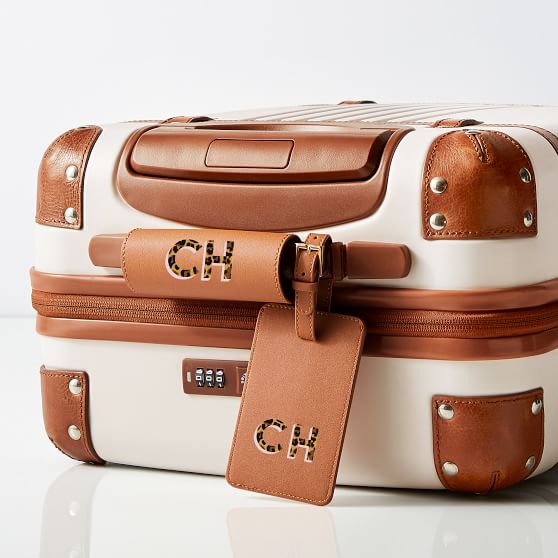 soft leather luggage