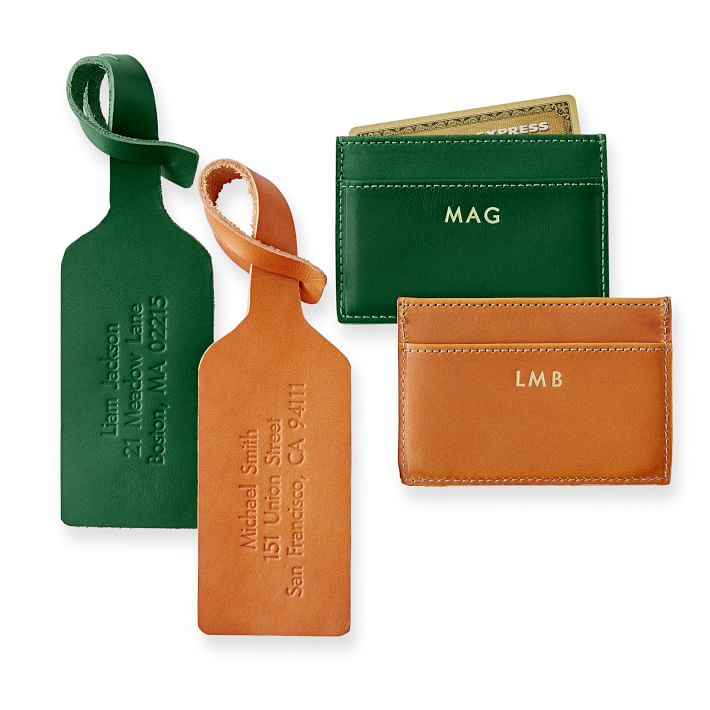 best leather luggage tags