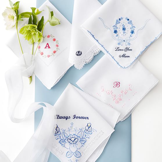 embroidered cotton handkerchiefs