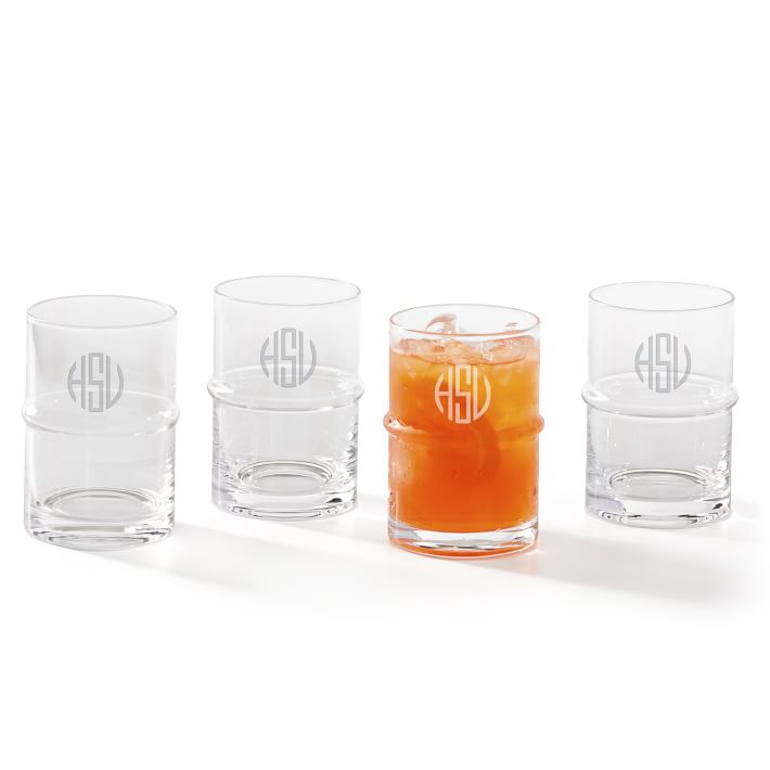 Bamboo Glasses, Set of 4 | Mark and Graham