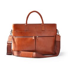personalized leather briefcase for her