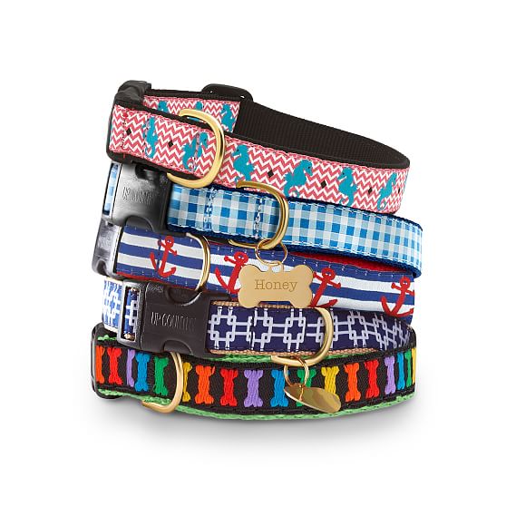 patterned dog collar