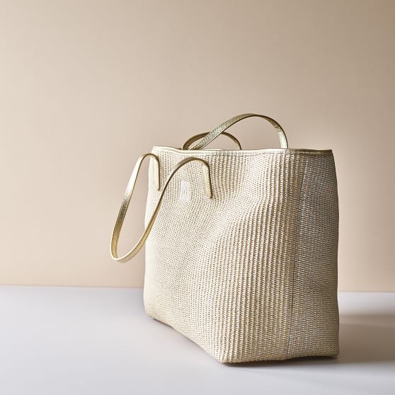 raffia tote