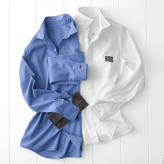 Monogrammed Classic Oxford Shirt 