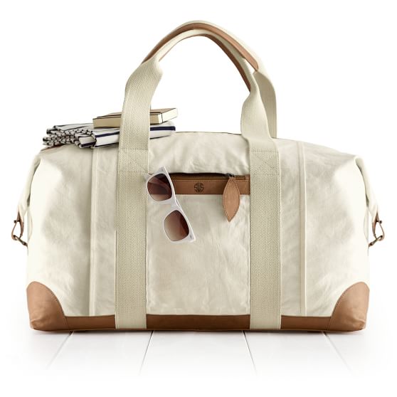 Leather Weekender Bag 