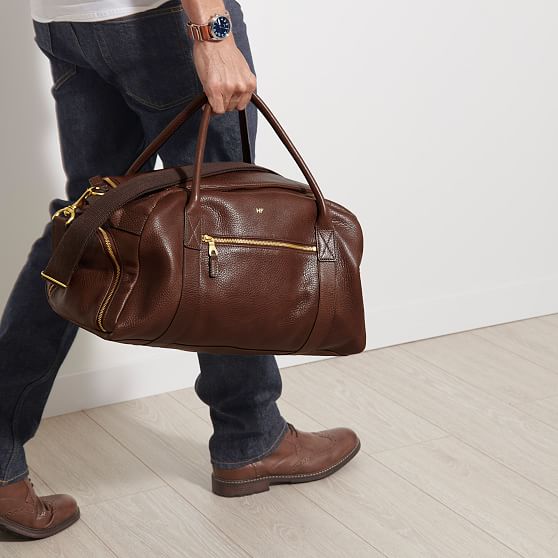 Harvey Leather Overnighter Bag 