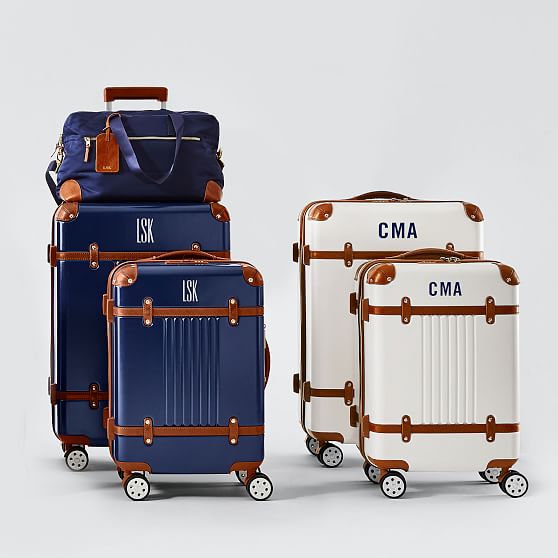 checked luggage set