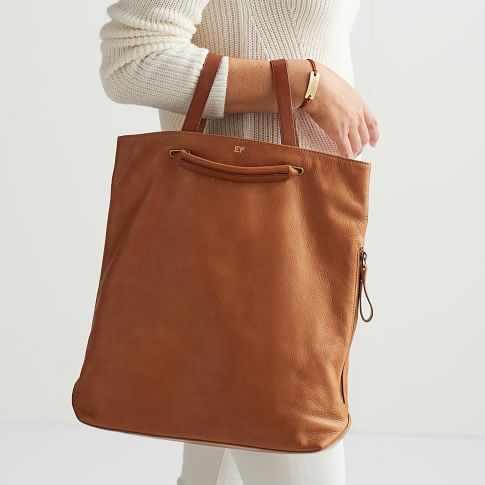 Bedford Convertible Leather Backpack 