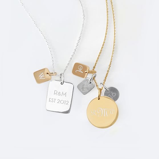 legacy letter necklace