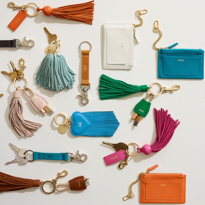 Monogrammed Mop Keychain | Mark and Graham