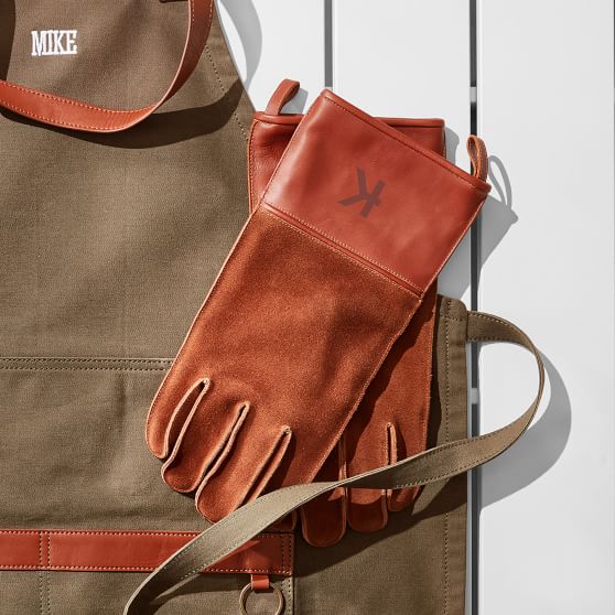 suede bbq gloves