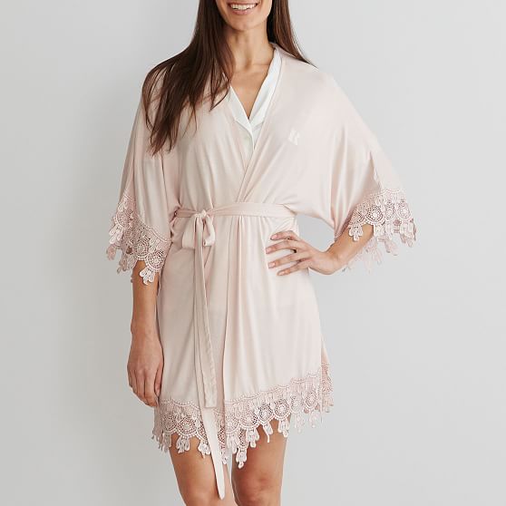 Personalized Lace Robe Mark and Graham