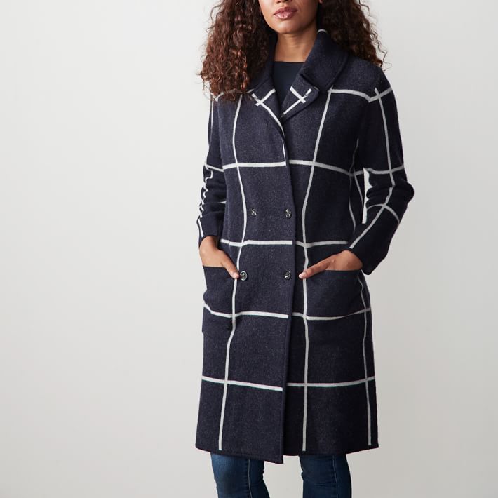 Wool Knit Coat Mark and Graham