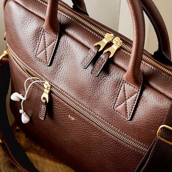 Graham Leather Briefcase Bag