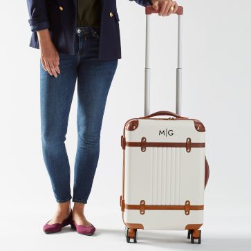 Mark Graham Monogram Luggage  Travel Carry-On - Style Charade