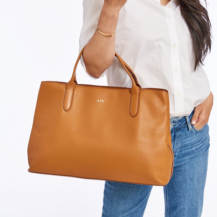 Light Brown Vegan Leather Handbags Scarves Double Top Handle