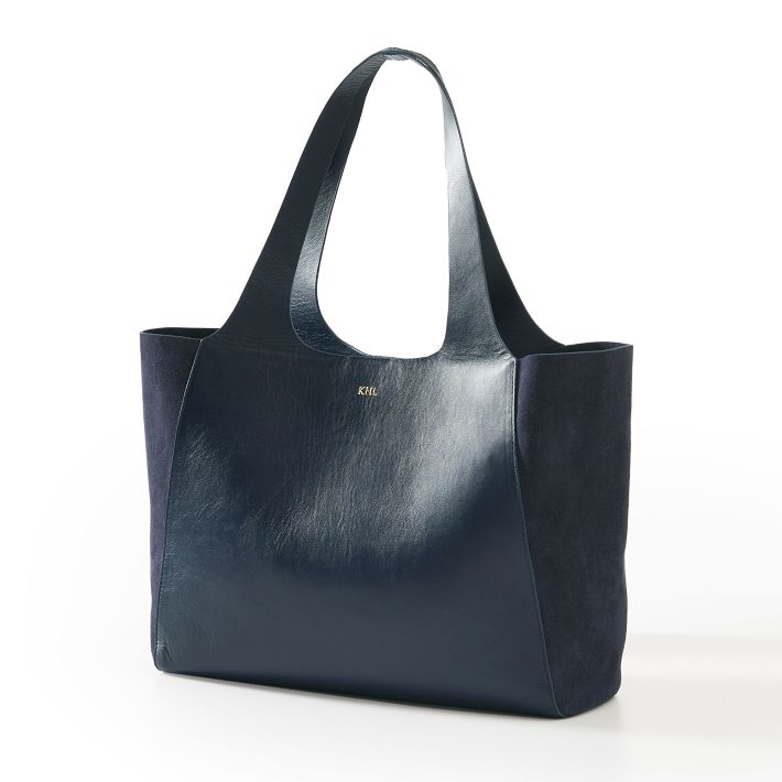 Suede Leather Tote
