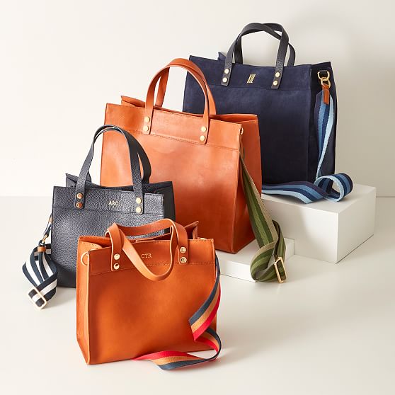 Essential Leather Tote | Mark and Graham