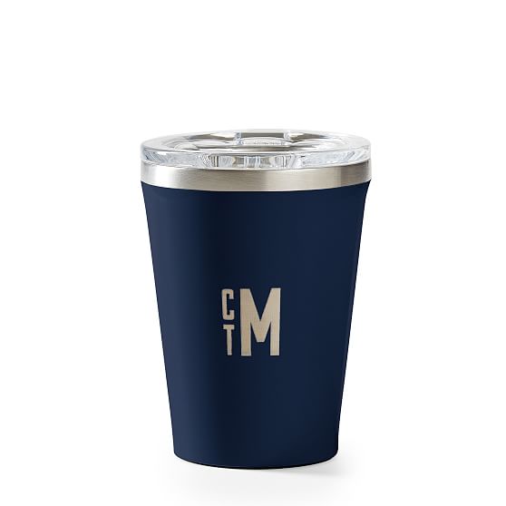 Engraved Corkcicle Monogram 24oz Cold Cup with Straw