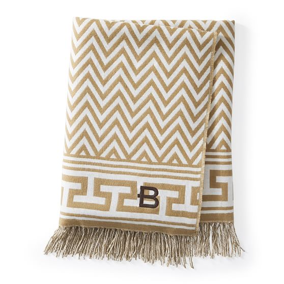 Italian Zig Zag Throw Blanket